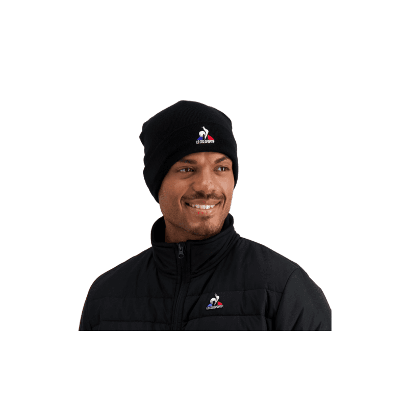 achat BONNET LE COQ SPORTIF unisexe N2 Noir avant