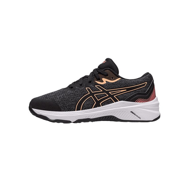 achat Chaussure de running Asics enfant GT-1000 11 GS noir profil gauche