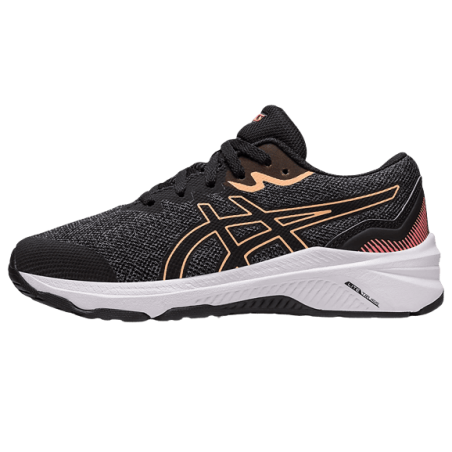 achat Chaussure de running Asics enfant GT-1000 11 GS noir profil gauche