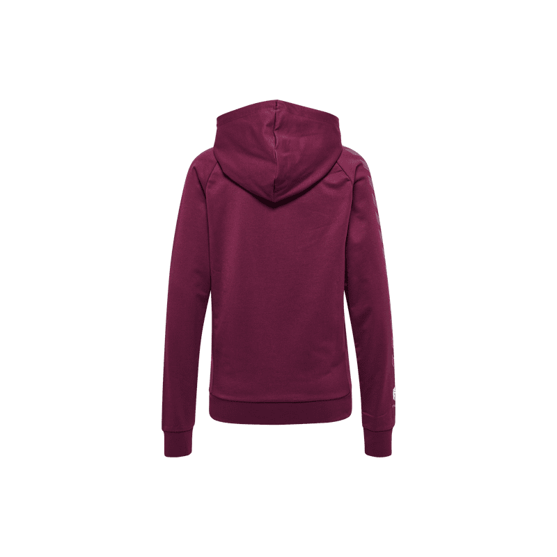 Achat vêtements sweat zippé femme Hummel MOVE GRID COT. ZIP HOODIE dos