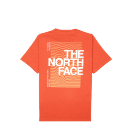 Achat t-shirt homme The North Face FOUNDATION orange arrière