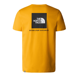 Achat t-shirt homme The North Face REDBOX jaune arrière