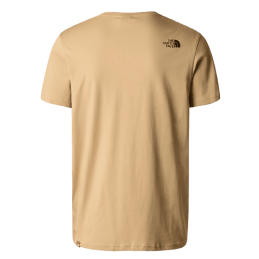 Achat t-shirt homme The North Face SIMPLE DOME beige arrière