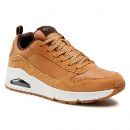 Achat Chaussures Skechers Homme UNO - STACRE Marrons face