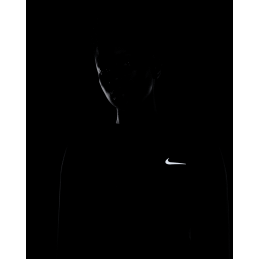 Achat T-shirt manches longues de running Nike Femme Dri-Fit PACER CREW Noir phosphorescentes