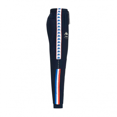 achat Pantalon de survêtement KAPPA Homme BWT Alpine F1 2024 Bleu marine coté