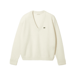 ACHAT PULL FEMME LACOSTE BLANC