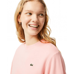 achat Sweatshirt Lacoste Femme Jogger Rose détails