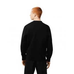 achat Sweatshirt à capuche Lacoste Homme classic fit Noir dos