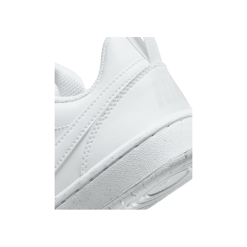 Achat sneakers NIKE enfant COURT BOROUGH LOW RECRAFT (GS) blanches arrière