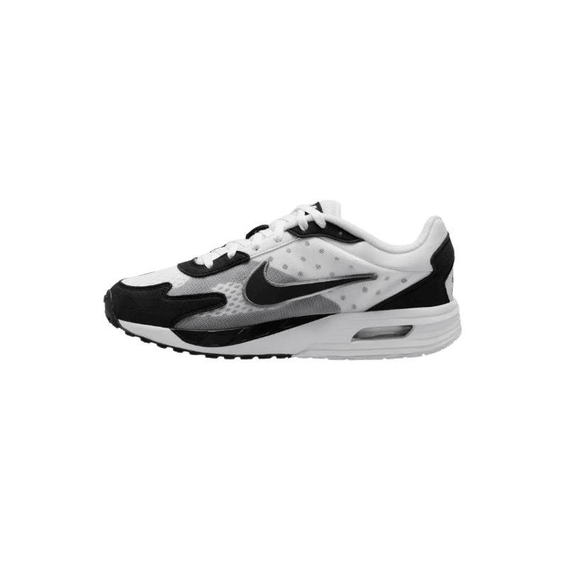 Achat sneaker NIKE homme AIR MAX SOLO blanche/noire profil gauche