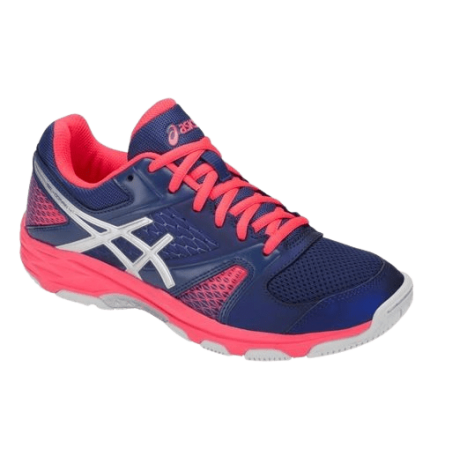 achat Chaussures indoor ASICS Femme GEL-DOMAIN 4 Bleu/Rose face