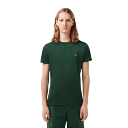 achat T-shirt LACOSTE homme CORE PERFORMANCE vert porté