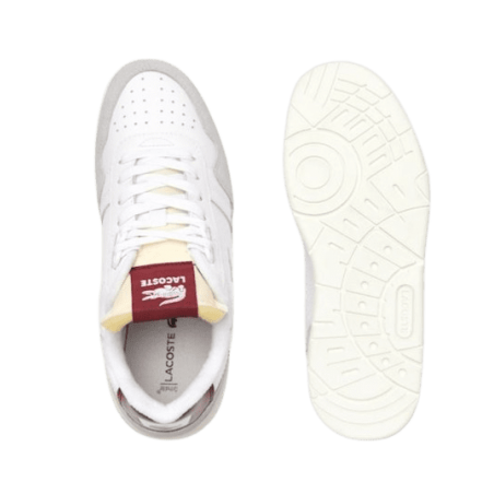 achat Sneakers LACOSTE femme T-CLIP blanc semelle