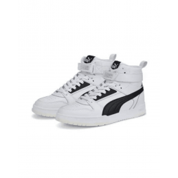 achat Baskets Montantes Puma Homme RBD GAME Blanches face