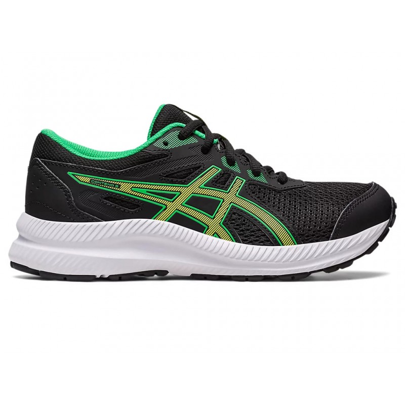 achat Chaussures de running Asics Enfant CONTEND 8 GS Vert profil