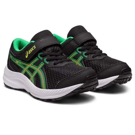 achat Chaussures de running Asics Bébé/Enfant CONTEND 8 PS Vert face