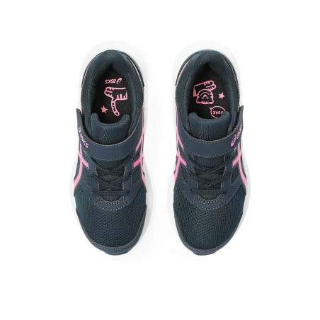 achat Chaussures de running ASICS Enfant JOLT 4 PS Bleu/Rose dessus