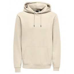 achat Sweat à capuche Only & Sons Homme ONSCERES Beige face