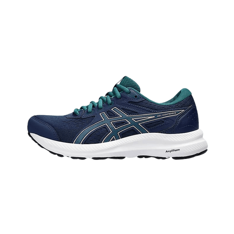 Chaussures Running Asics Femme LADY GEL CONTEND 8 Bleu