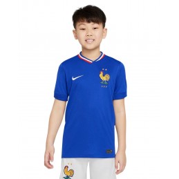 Maillot Replica Equipe de France de de football 2024/25 Nike Enfant STADIUM DOMICILE Bleu