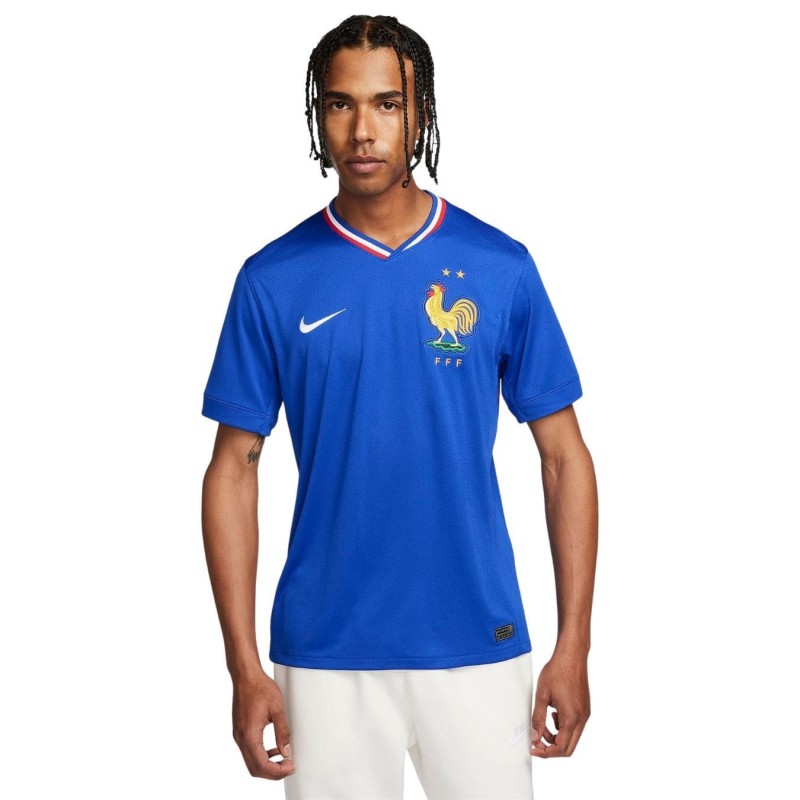 Maillot de l'équipe de France de football Nike Homme Dri-FIT STADIUM Bleu