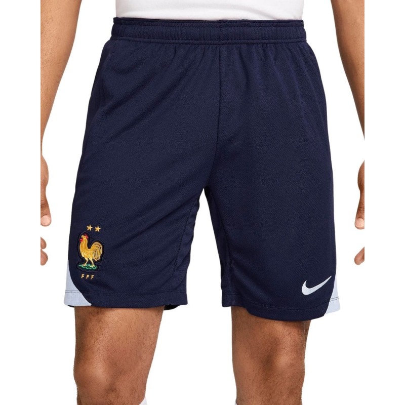 Short de l'équipe de France de football Nike Homme Dri-Fit Bleu