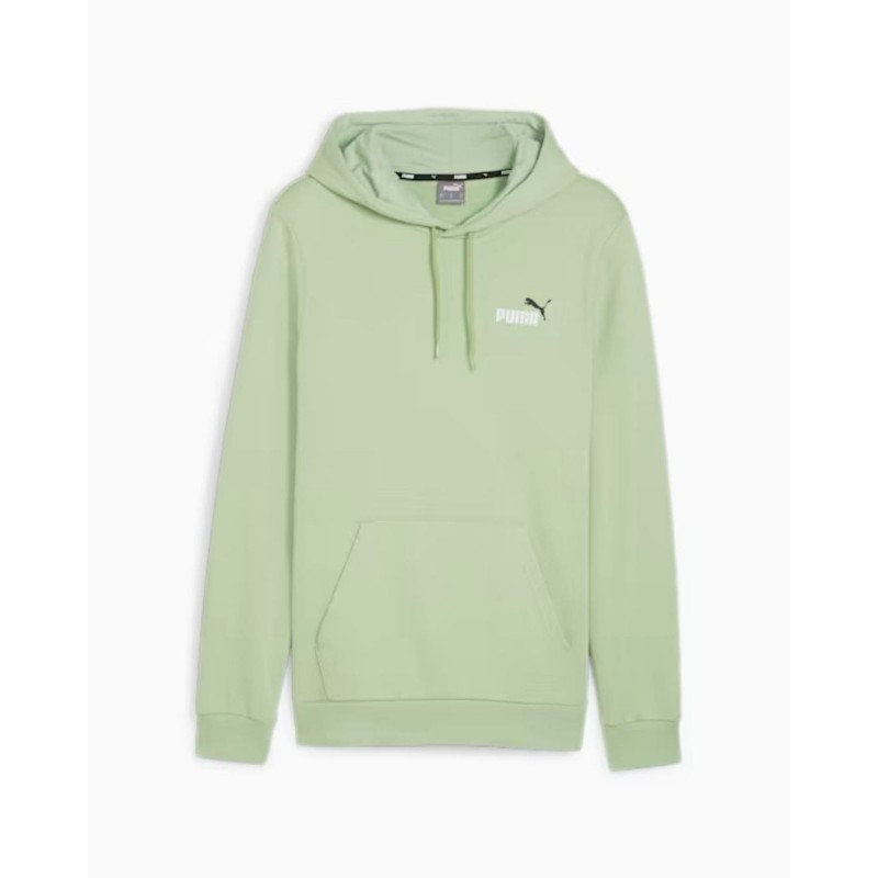 Sweat à capuche Puma Homme ESS+2 Vert