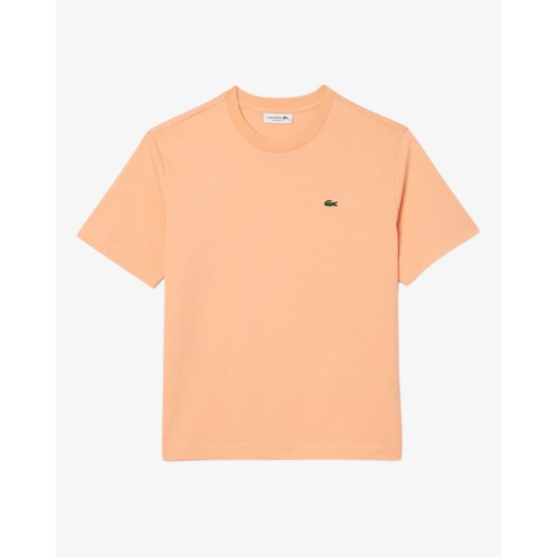 T-shirt Lacoste Femme Orange