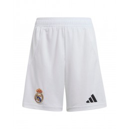 Short Domicile REAL MADRID Adidas Enfant Blanc 2024/25