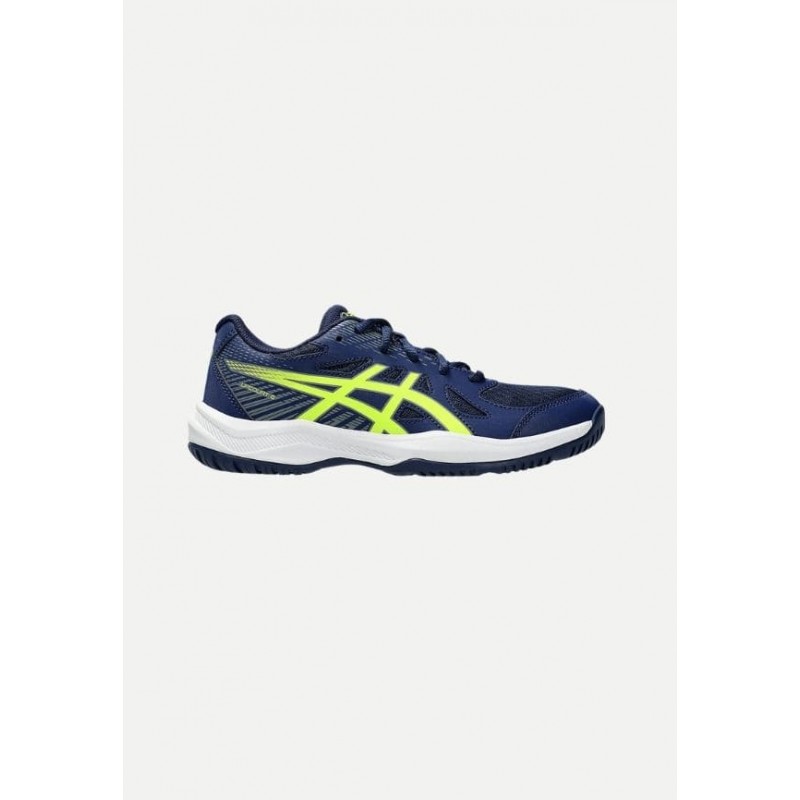 Chaussures Indoor Asics Enfant UPCOURT 6 GS Bleues