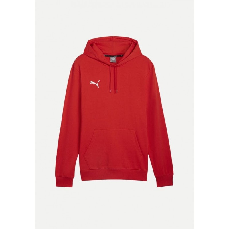 Sweatshirt à capuche Puma homme Teamgoal casuals rouge