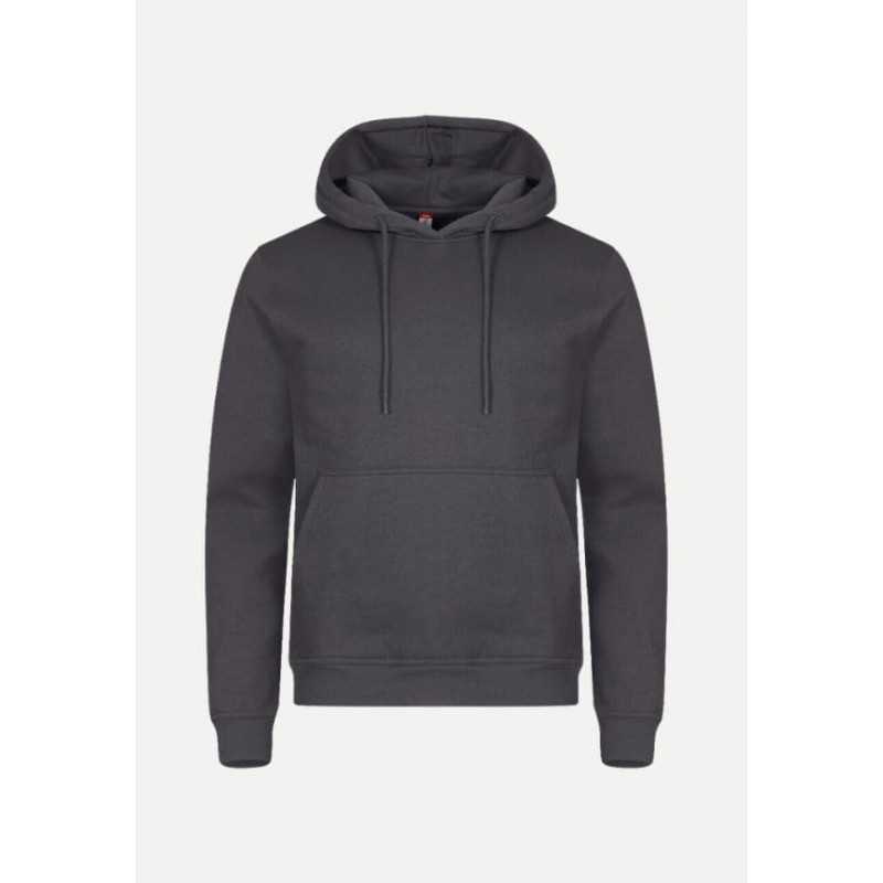 Sweat à capuche MIAMI HOODIE Clique Unisexe Gris Foncé
