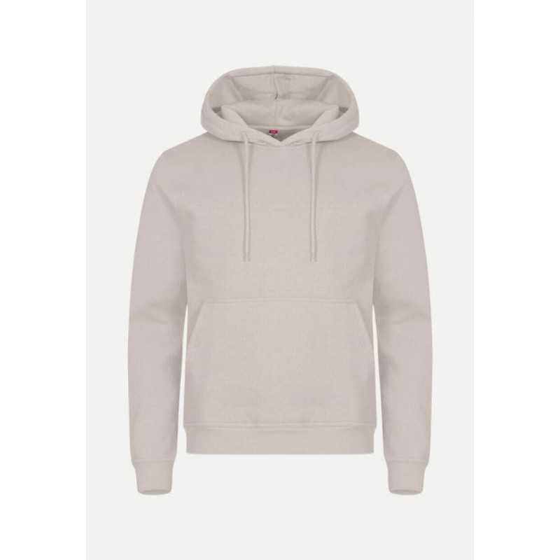 Sweat à capuche MIAMI HOODIE Clique Unisexe Crème
