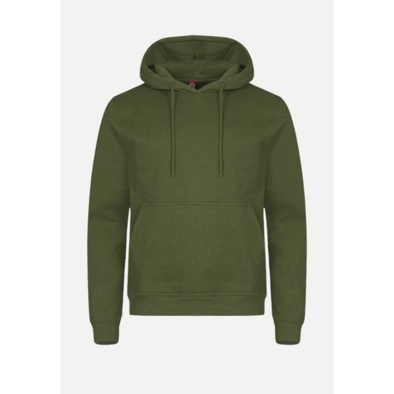 Sweat à capuche MIAMI HOODIE Clique Unisexe kaki