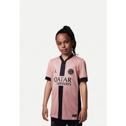 Maillot PSG Nike Enfant STADIUM 3ème tenue Rose