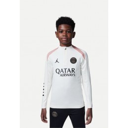 Haut d'entraînement Nike Enfant PSG STRIKE 3eme tenue Blanc