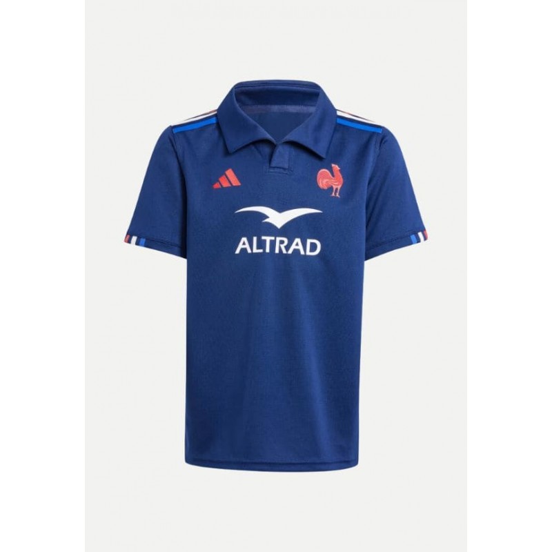 Maillot Domicile Adidas Enfants RUGBY FRANCE