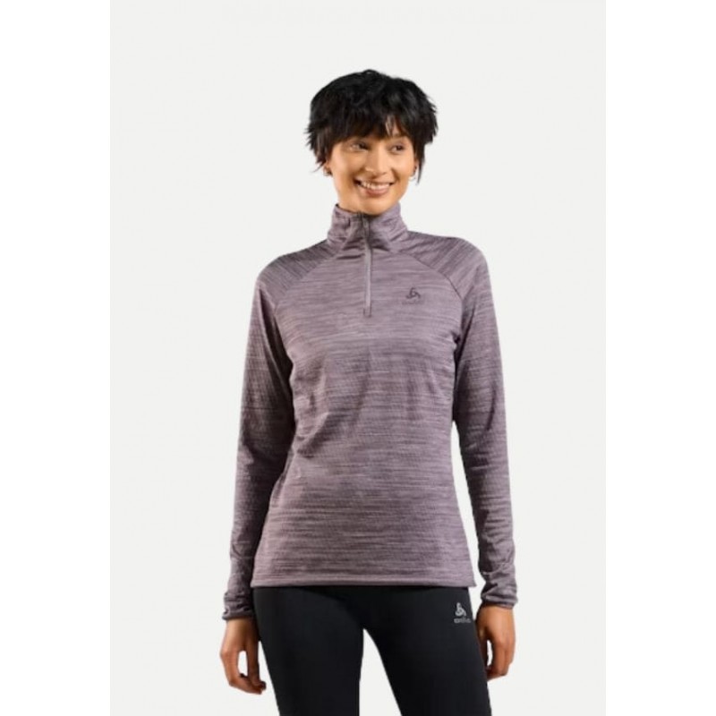 Haut 1/4 zip Odlo Femme