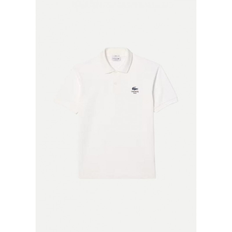 Polo L.12.12 classic fit imprimé signature Lacoste Homme