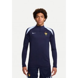 Haut d'entraînement de football FFF Nike Homme Bleu