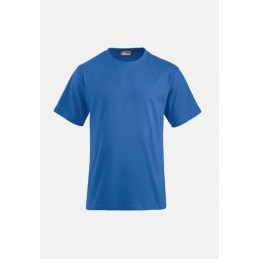 T-shirt large Clique Homme Bleu