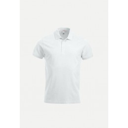 Polo pour homme Clique Blanc