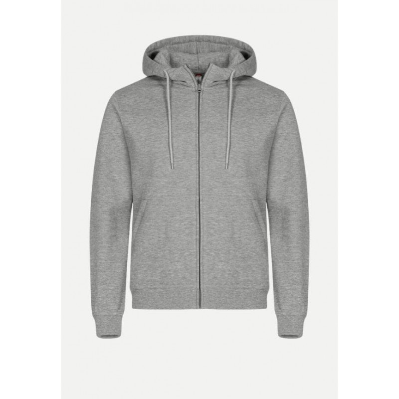 Sweat zippé Homme Gris