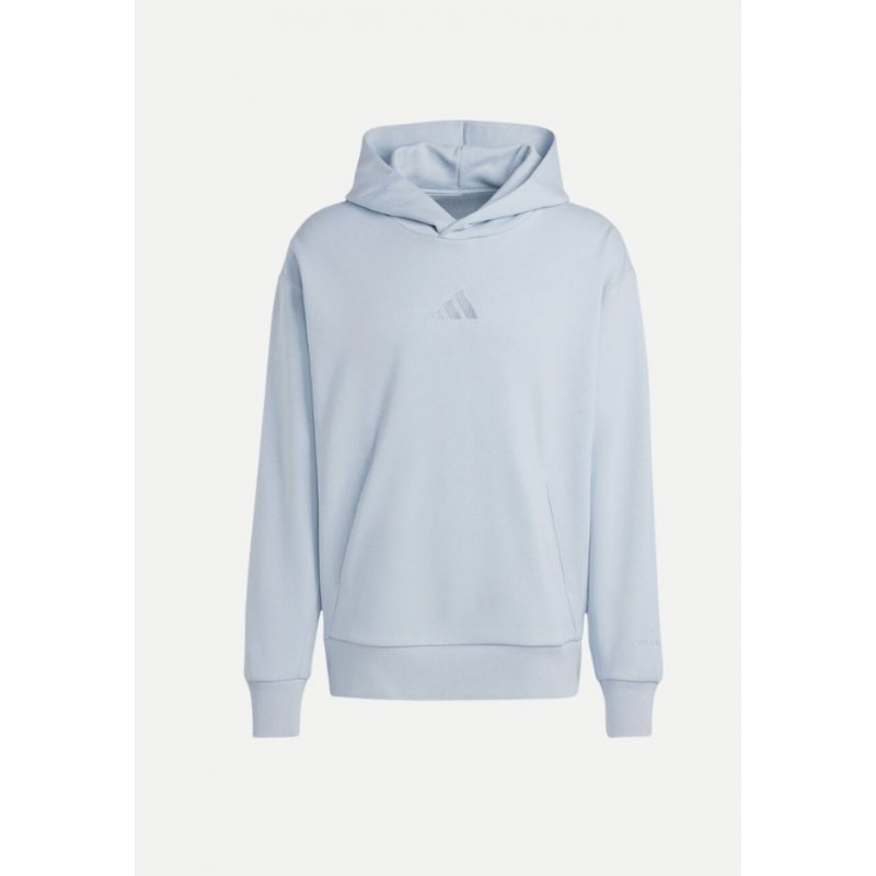 Sweat à capuche Adidas Homme SZN FL Bleu clair