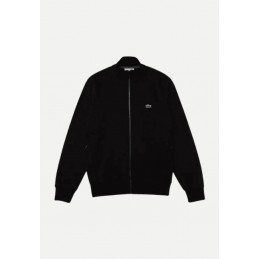 Sweatshirt zippé Lacoste Homme CORE SOLID Noir