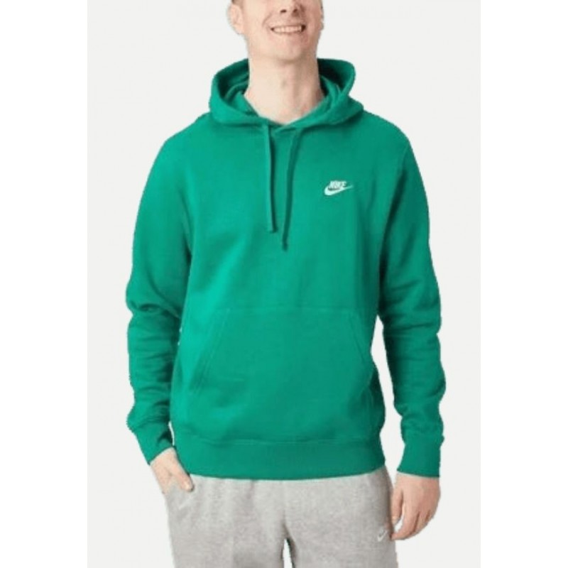 Sweat à capuche Nike homme CLUB vert