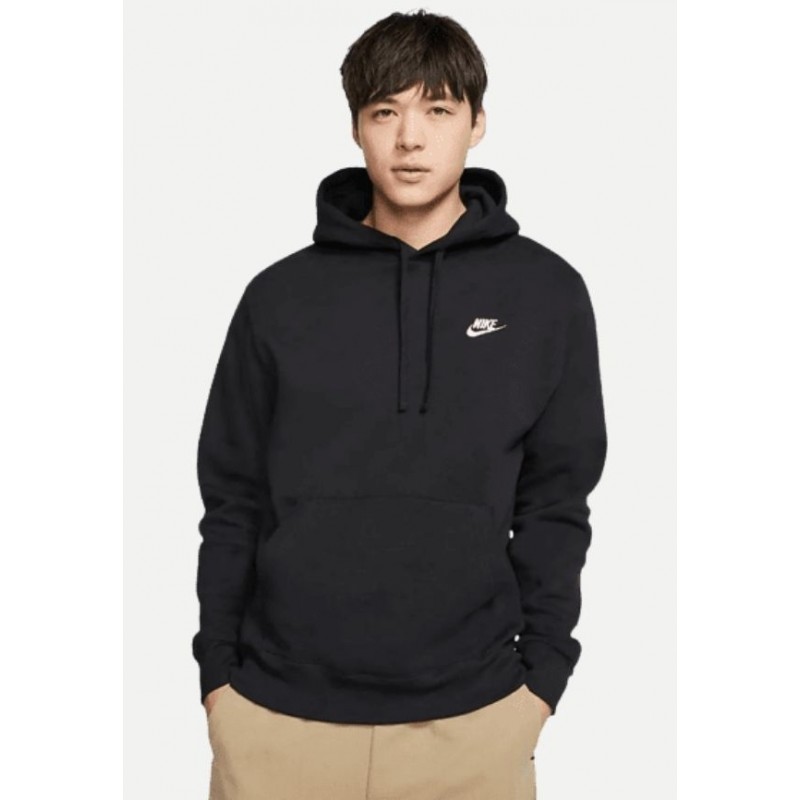 Sweat à capuche Nike homme SPORTSWEAR CLUB noir