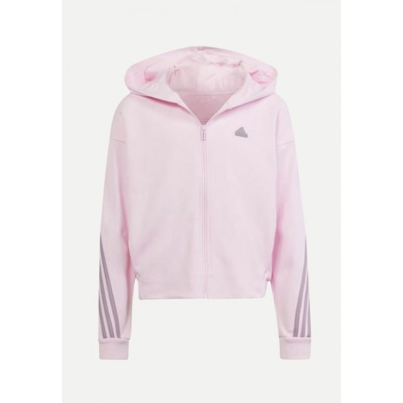 Veste à capuche zippée Adidas Enfant Future Icons Rose