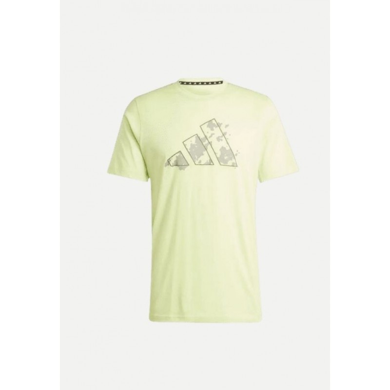 T-shirt d'entraînement Adidas ESSENTIALS SEASONAL Homme Jaune